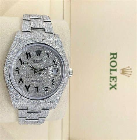 women bust down rolex|iced out Rolex for sale.